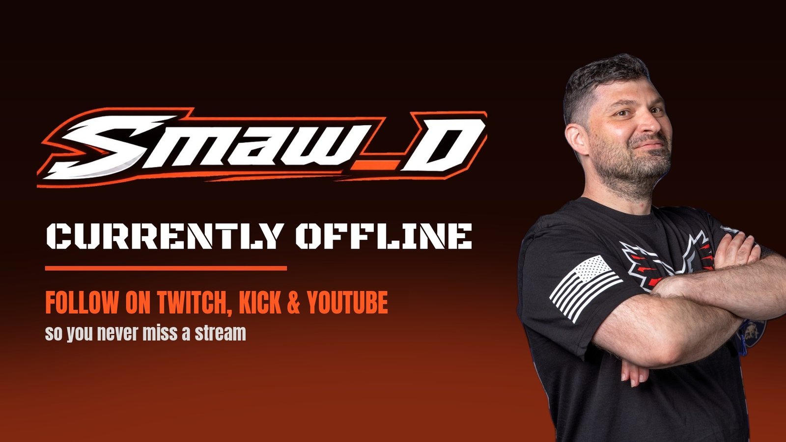 Smaw_D is currently offline. Smaw stands with his arms crossed.